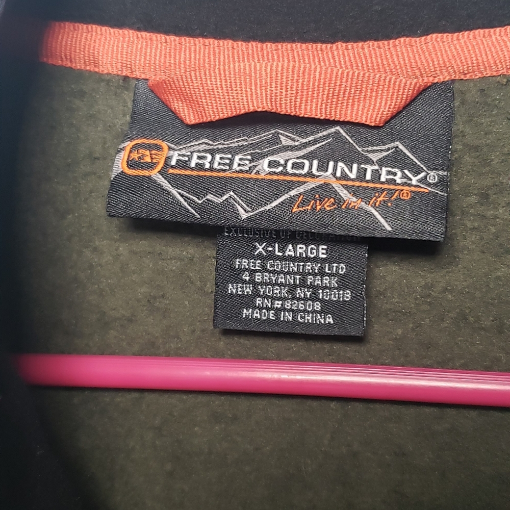 Free Country | Mens full zip fleece - Picture 2 of 11